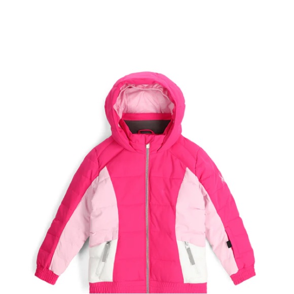Spyder Pink Kids' Jacket / Snow Bib Set